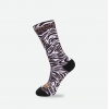 Chaussette Zebra To The Moon