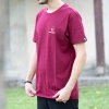 Tees Burgundy Classic Broderie