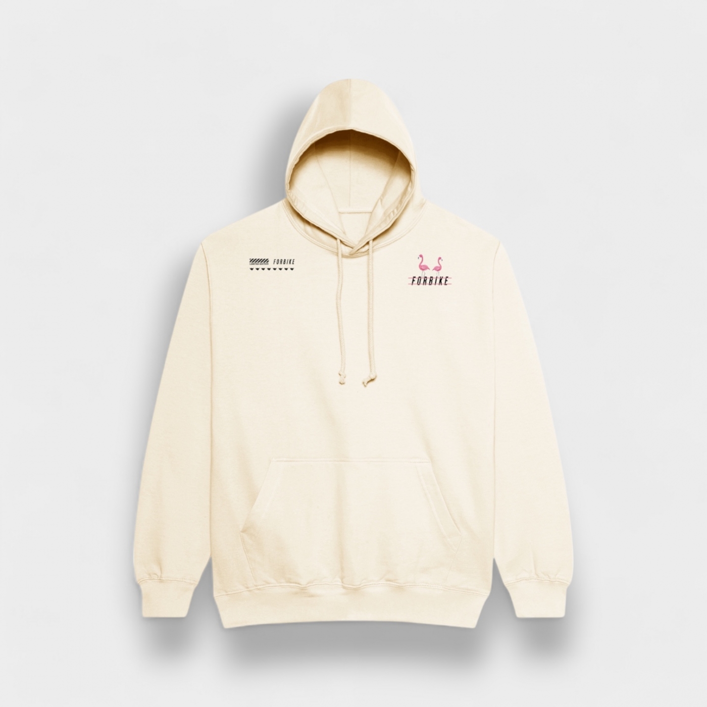 Hoodie Flamingo Vanilla